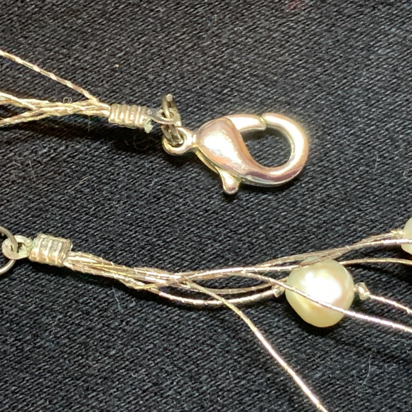 Freshwater Pearl Necklace & Earrings Set - Picture 4 of 6